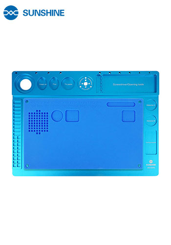 SUNSHINE SS-004N Aluminum Microscope Alloy Repair Pad