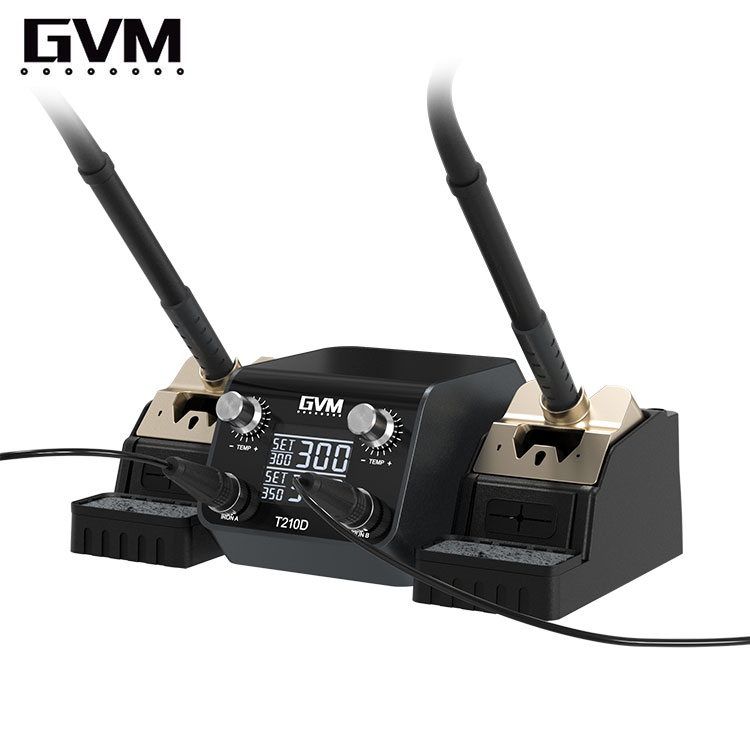 T210D Double station mobile phone welding station