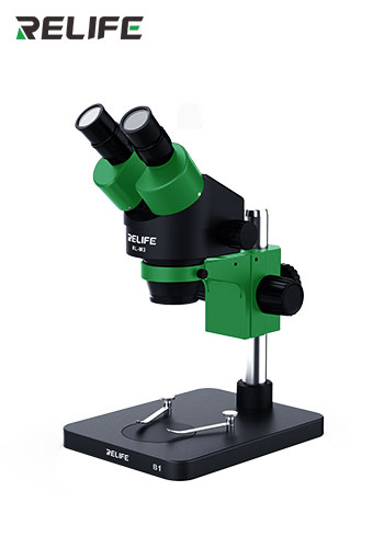RL-M3  0.7-4.5X Bincocular HD Microscope Trinocular Stereo