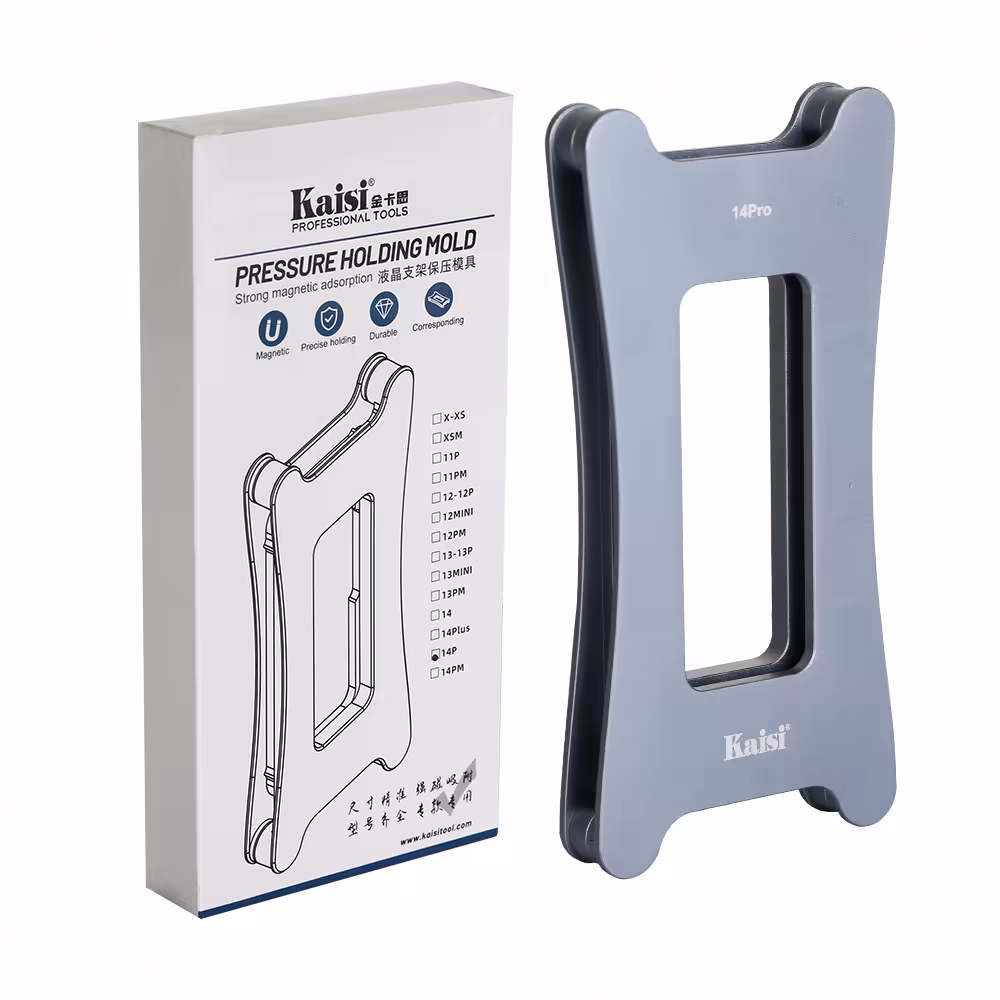 LCD bracket pressure retaining moldStable and fast