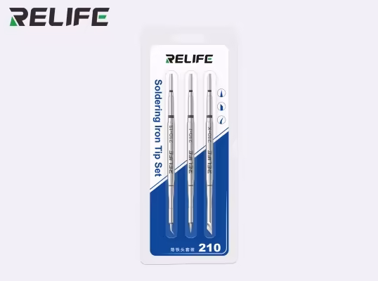 RELIFE 210 Soldering Iron Tip Setï¼I/S/Kï¼