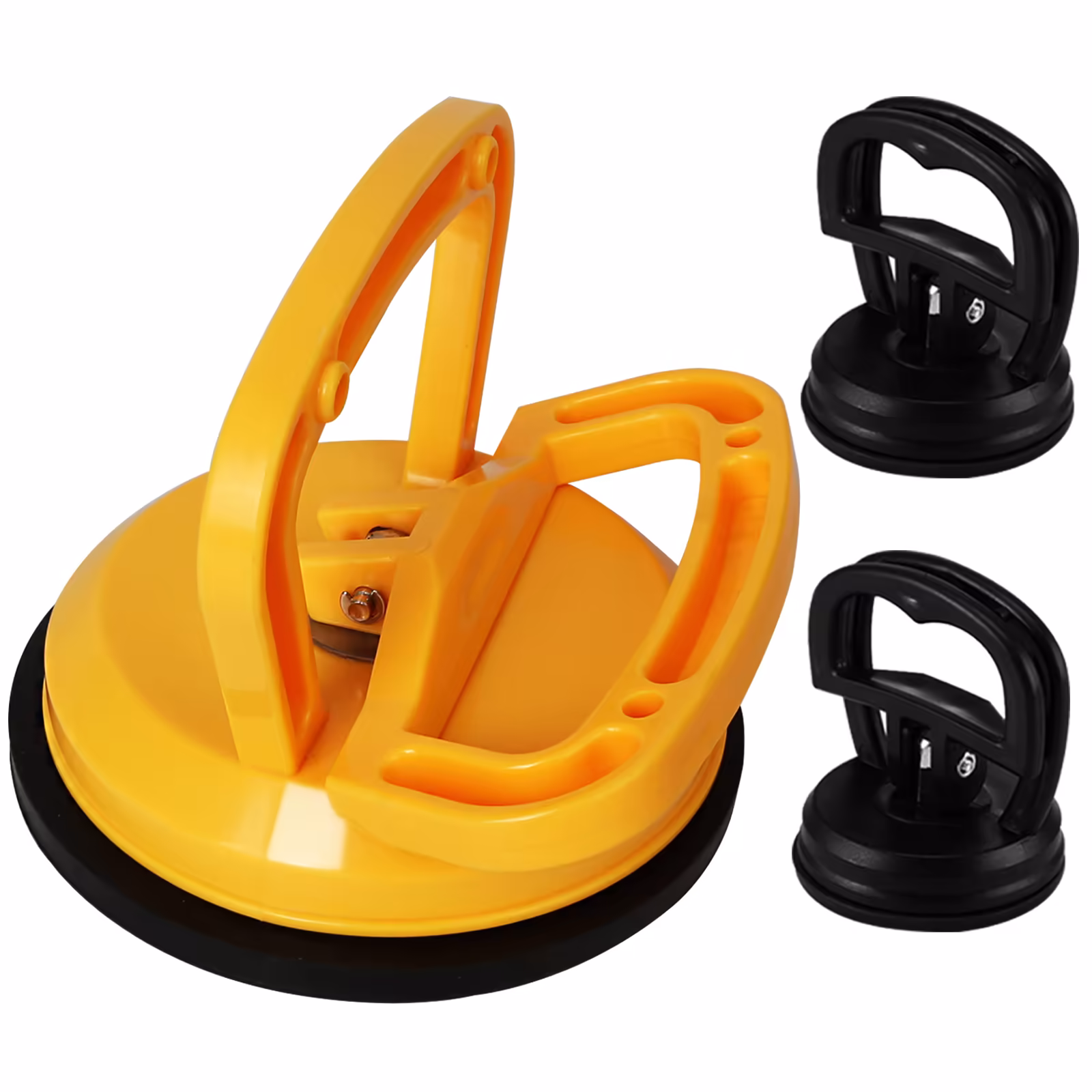 Yellow suction cup