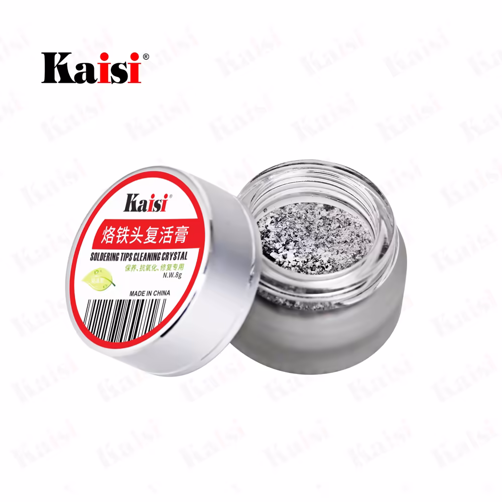 SOLDERING TIPS CLEANING CRYSTAL
