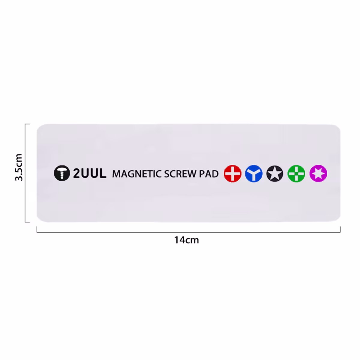 2UUL ST93 Magnetic Screw Pad 140*35mm